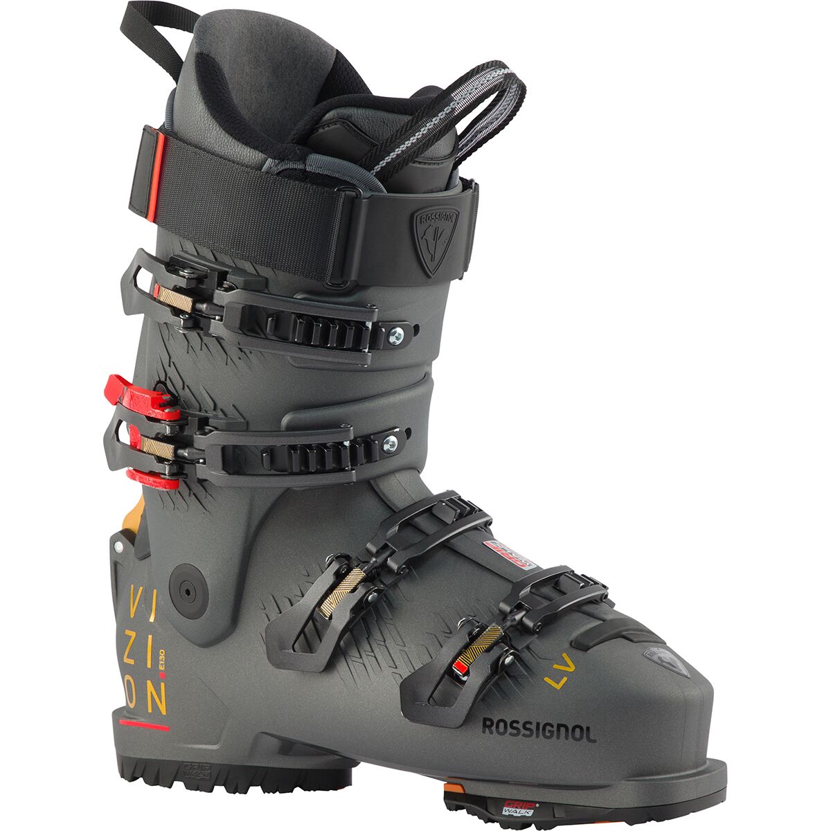 Image of Rossignol Vizion 4B Elite 130 LV GW Ski Boot - 2027 - Men's Metal Bronze, 25.5