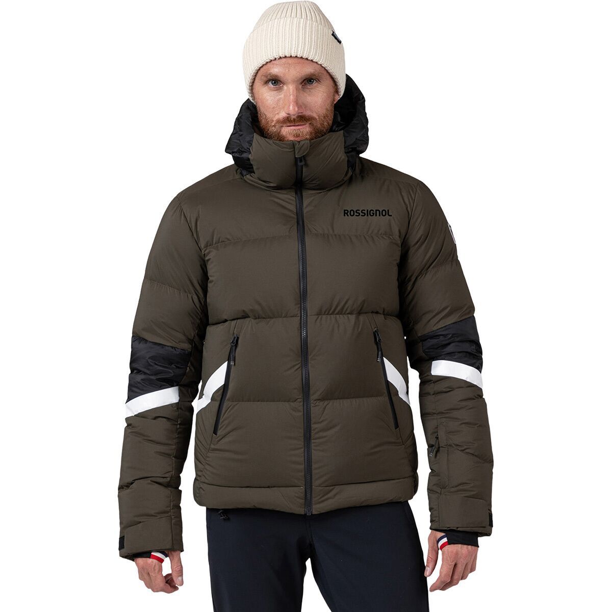 Image of Rossignol Daille Down Jacket - Men's Olive Shadow, M