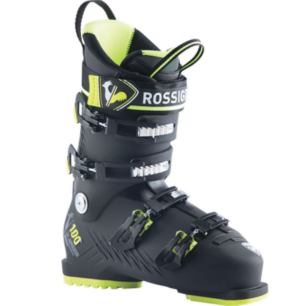 Image of Rossignol Hi-Speed 100 HV Ski Boot - 2024 - Men's Black/Yellow, 28.5