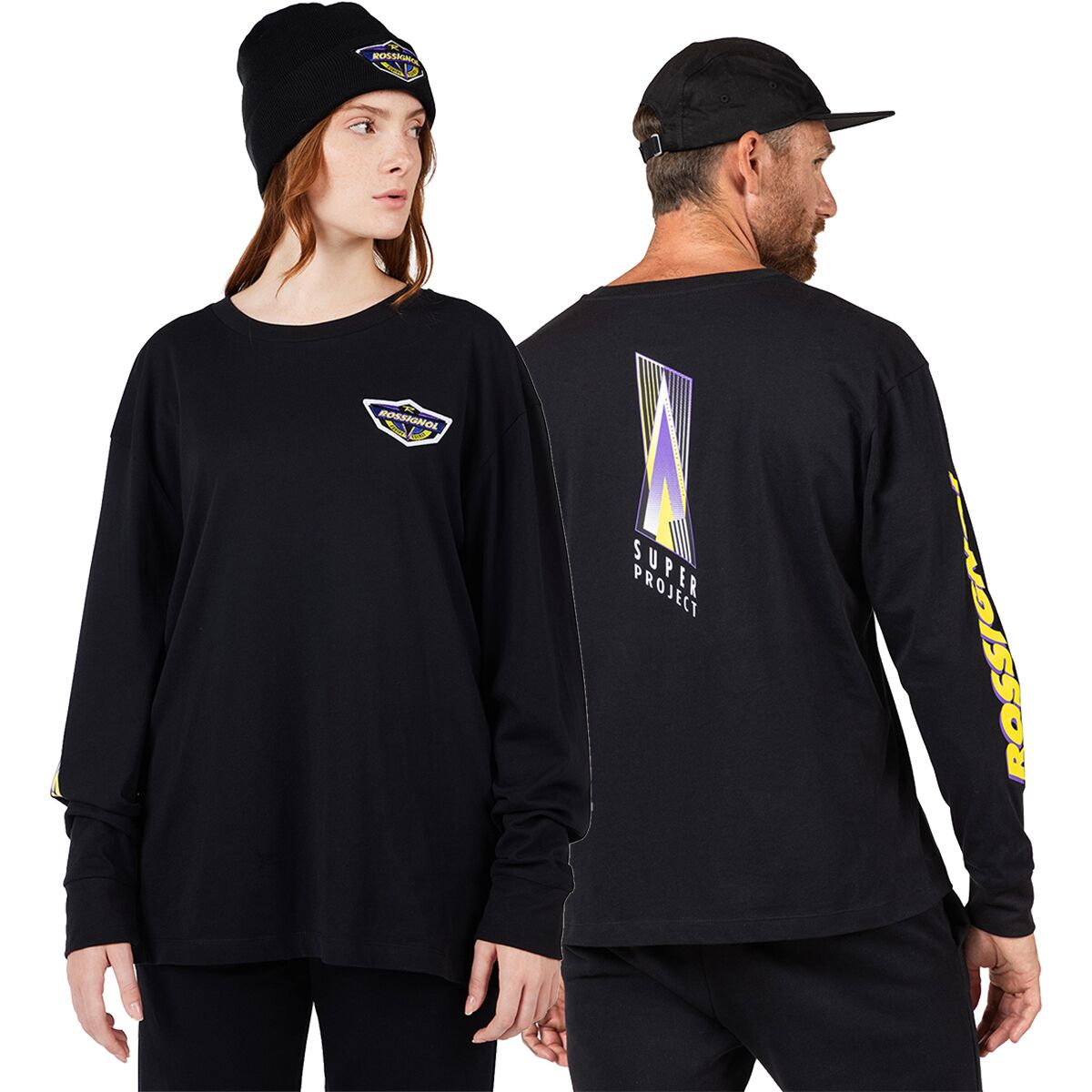 Image of Rossignol Super Long-Sleeve T-Shirt Black, M