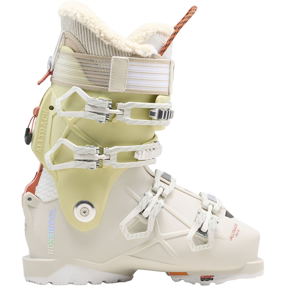 Image of Rossignol Alltrack Pro 80 GW Ski Boot - 2026 - Women's Beige/Sage Green, 24.0