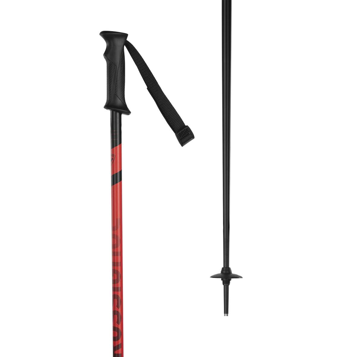 Rossignol Tactic Ski Poles 2026 Black/Red, 54in