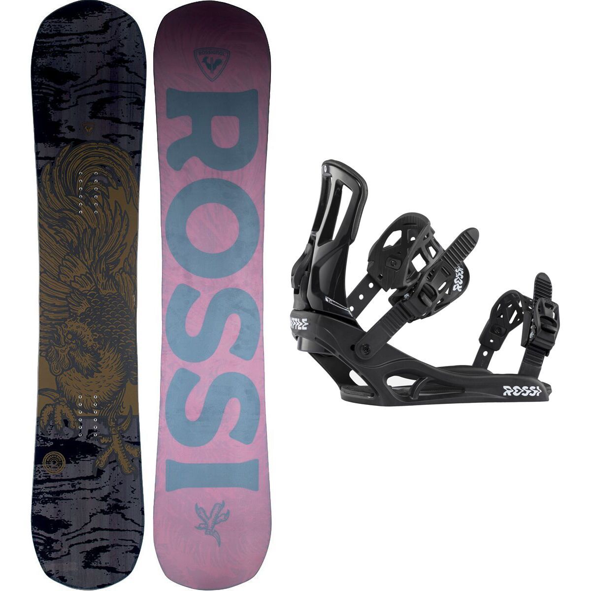 Rossignol Resurgence Snowboard + Rossignol Battle Binding 156cm, XL