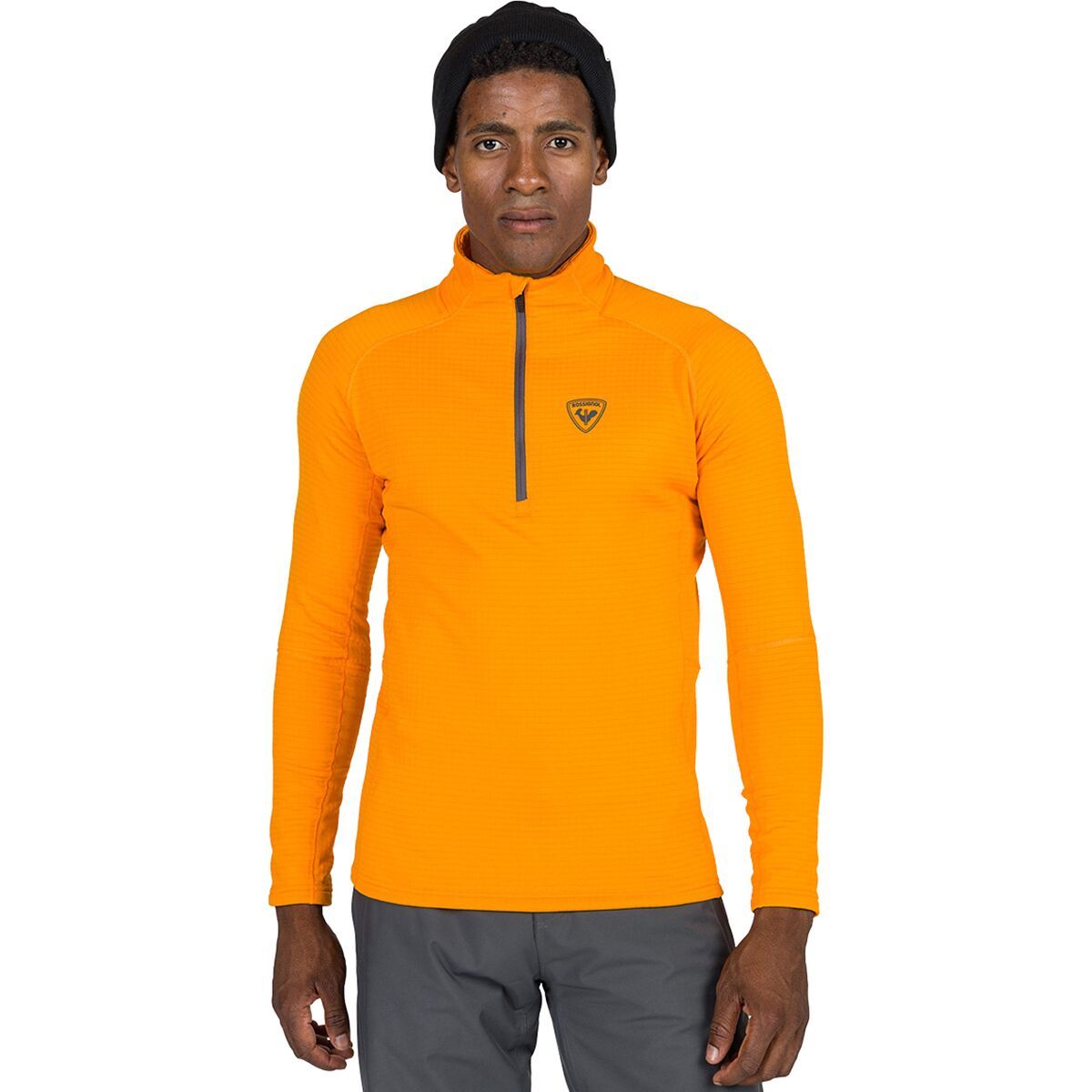 Image of Rossignol Blackside Fleece 1/2-Zip Pullover - Men's Sunburst, S