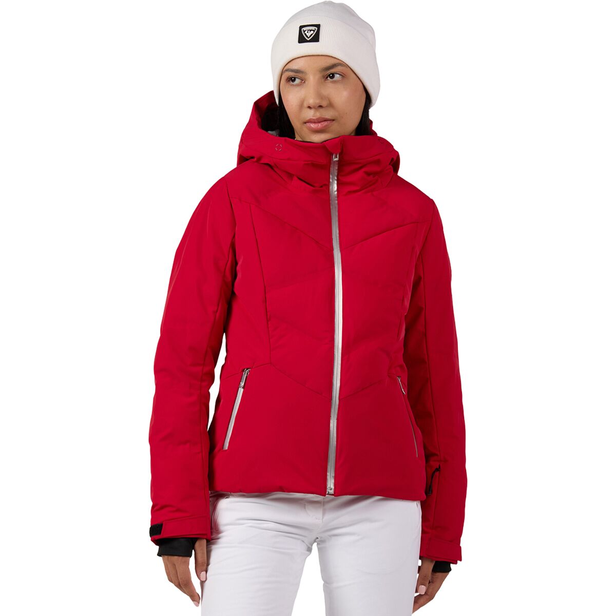 Image of Rossignol Blackside Puffy Jacket - Women's Ruby Red, M