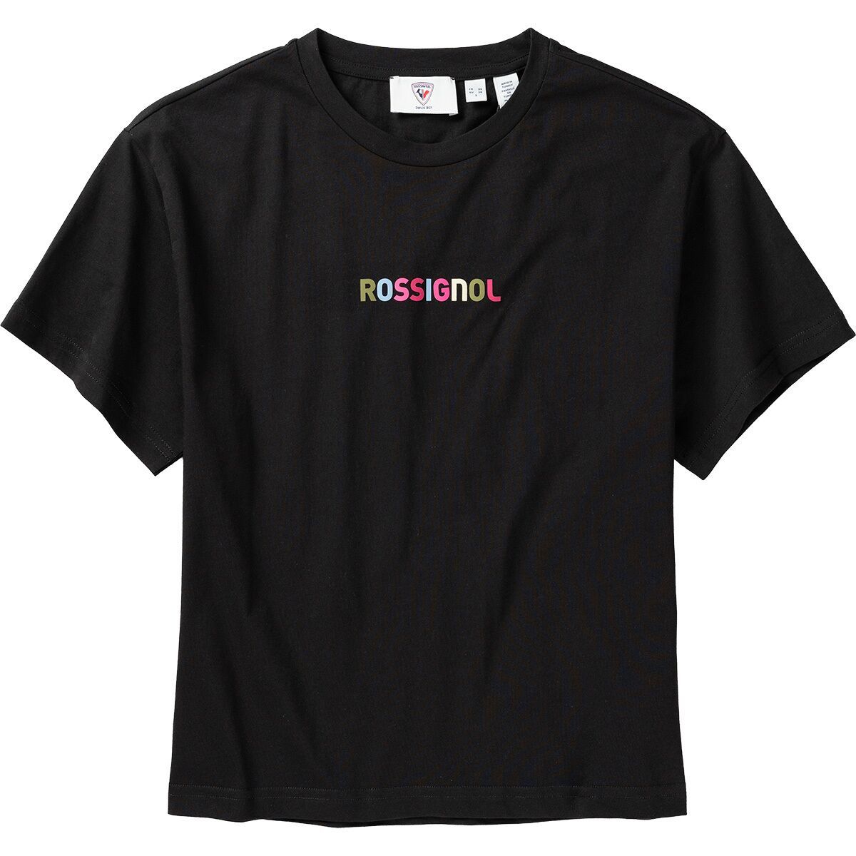 Image of Rossignol Embroidery T-Shirt - Women's Black, XS