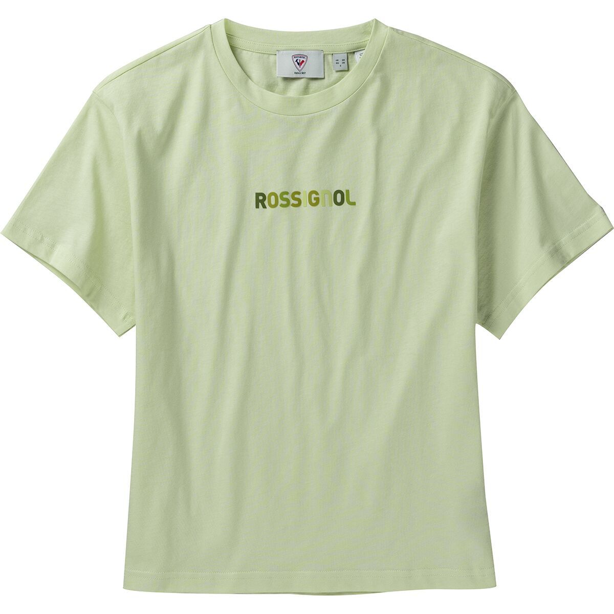Image of Rossignol Embroidery T-Shirt - Women's Light Aloe, L