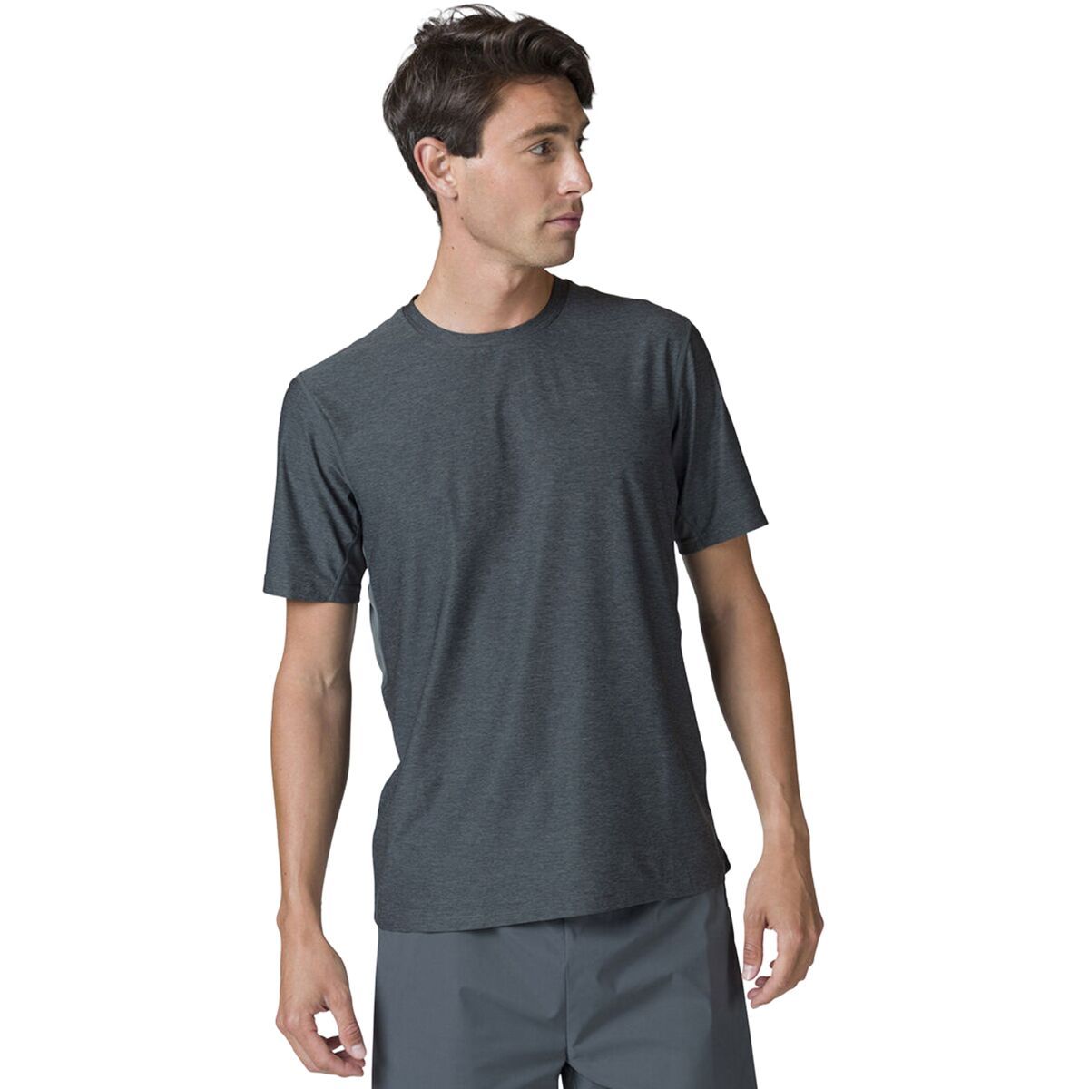 Image of Rossignol Melange T-Shirt - Men's Onyx Grey, S