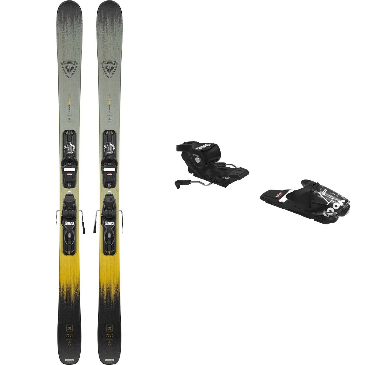 Rossignol Sender Soul Pro Ski + XP10 Binding One Color/One Color, 150cm/One Size