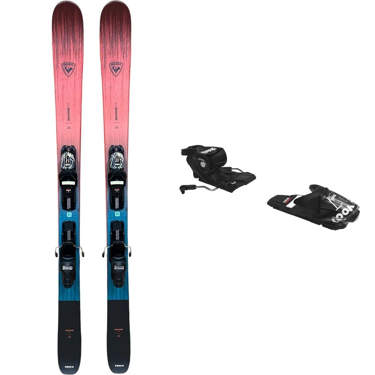 Image of Rossignol Smasher 90 Ski + Xpress 10 GW Binding One Color/One Color, 160cm/One Size