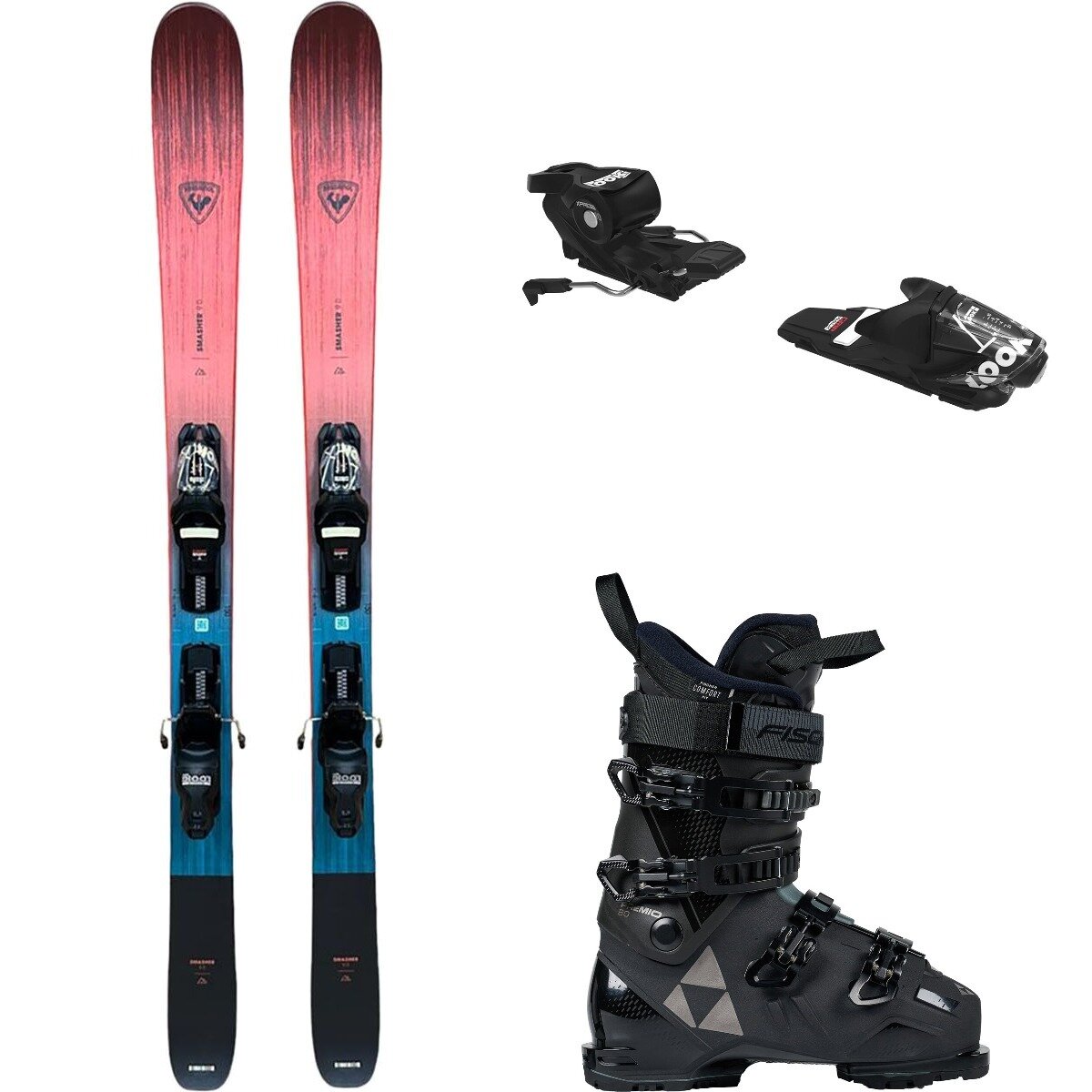 Rossignol Rossignol Smasher 90 Ski + Xpress10 Binding + Premio 80 Boot One/Blk/One, 170cm/28.5/One - $623.70 at Backcountry.com