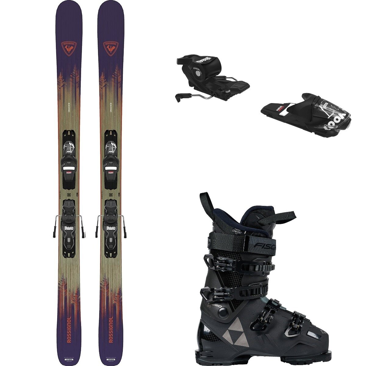 Rossignol Rossignol Smasher Ski + Xpress10 Binding + Premio 80 Boot One/Blk/One, 170cm/27.5/One - $923.71 at Backcountry.com