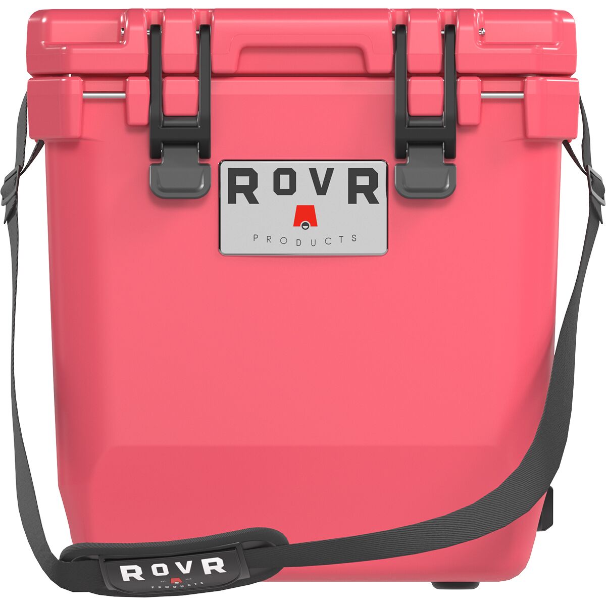 Image of RovR CoolR 25qt + Shoulder Strap Coral, One Size