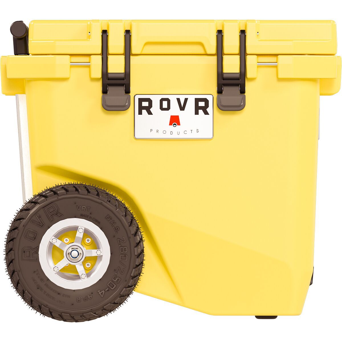 Image of RovR RollR 45qt Wheeled Cooler + Telescopic Handle Sunny Side, One Size