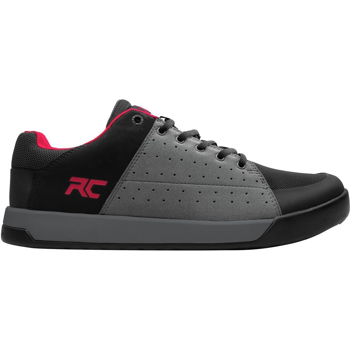 Ride Concepts Livewire Shoe - Men's Charcoal/Red, 7.0