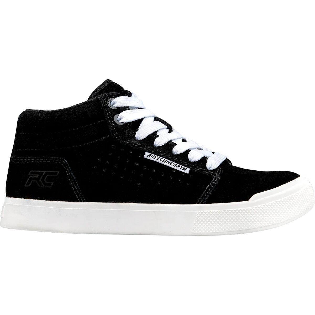 Image of Ride Concepts Vice Mid - Kids' Black/White, 4.0