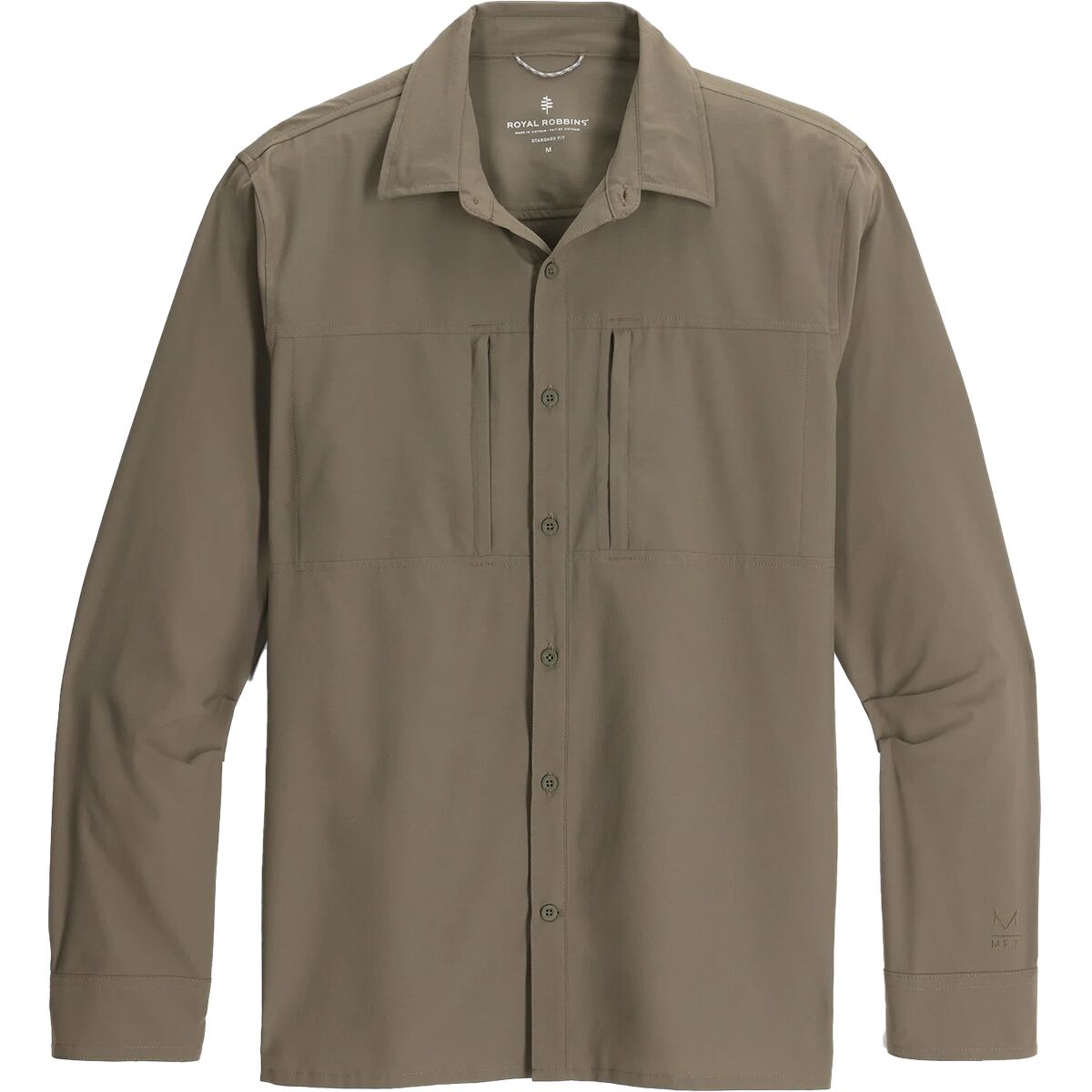 Image of Royal Robbins Expedition III Long-Sleeve Shirt - Men's Everglade, S