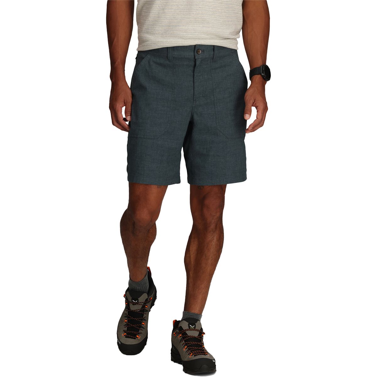 Image of Royal Robbins Hemp Adventure Short - Men's Orion Blue, 32