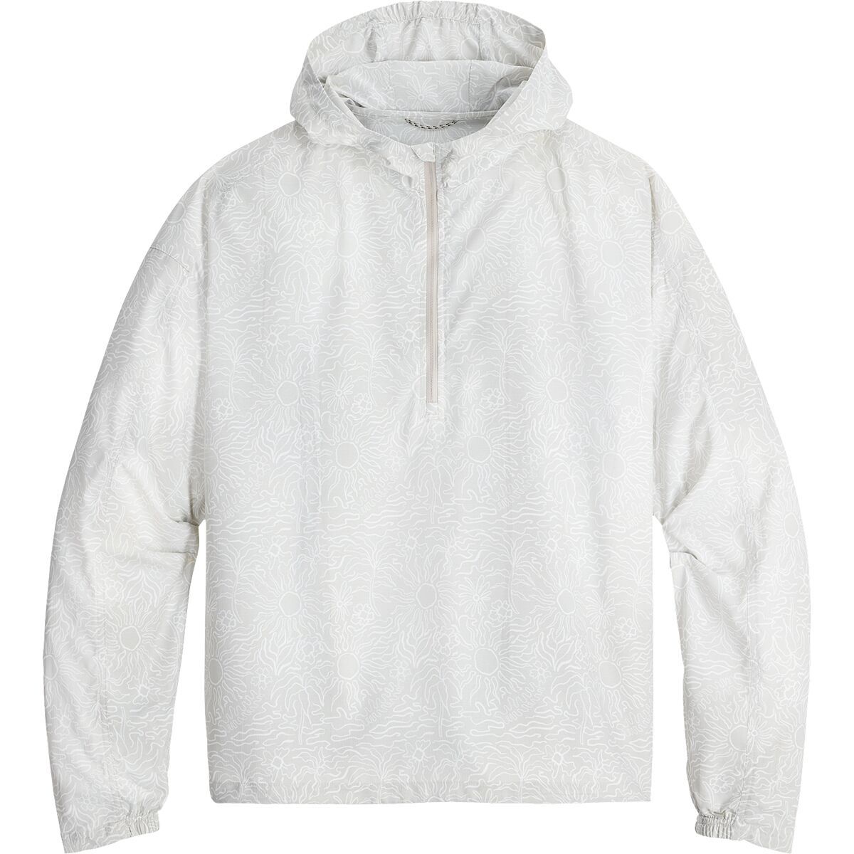 Image of Royal Robbins Salathe Sun Long-Sleeve Hoodie - Men's Soapstone Solar Pt, S