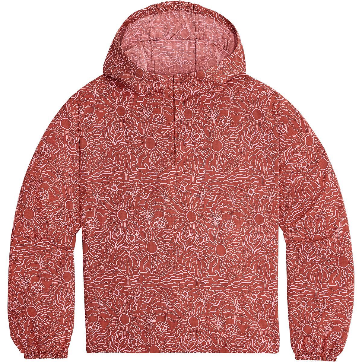 Image of Royal Robbins Salathe Sun Hoodie - Women's Mahogany Solar, L