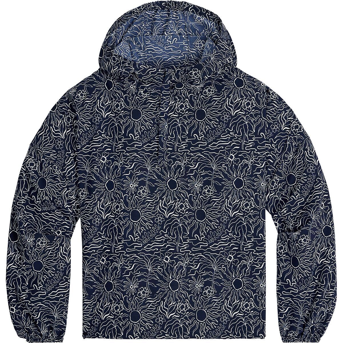 Image of Royal Robbins Salathe Sun Hoodie - Women's Naval Solar, M