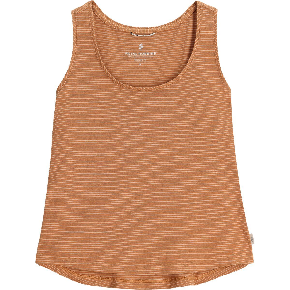 Image of Royal Robbins Vacationer Boxy Tank - Women's Lion Stripe, M