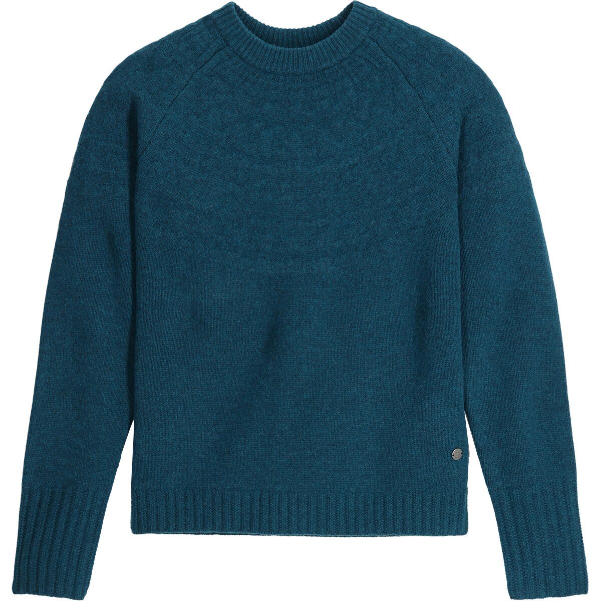 Image of Royal Robbins Rockcraft Wool Crew Sweater - Women's Blue Teal, S