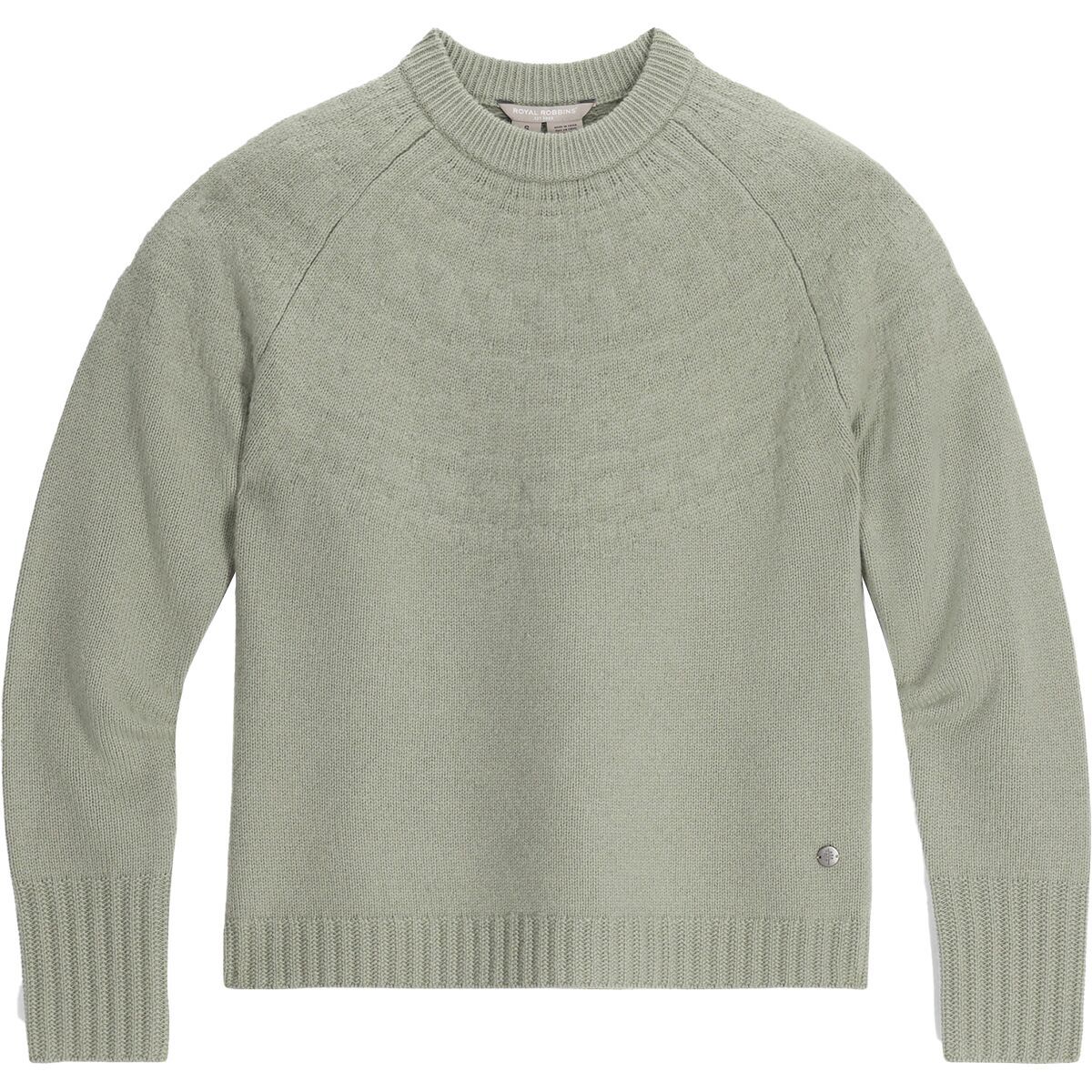 Image of Royal Robbins Rockcraft Wool Crew Sweater - Women's Light Sea Spray, XL