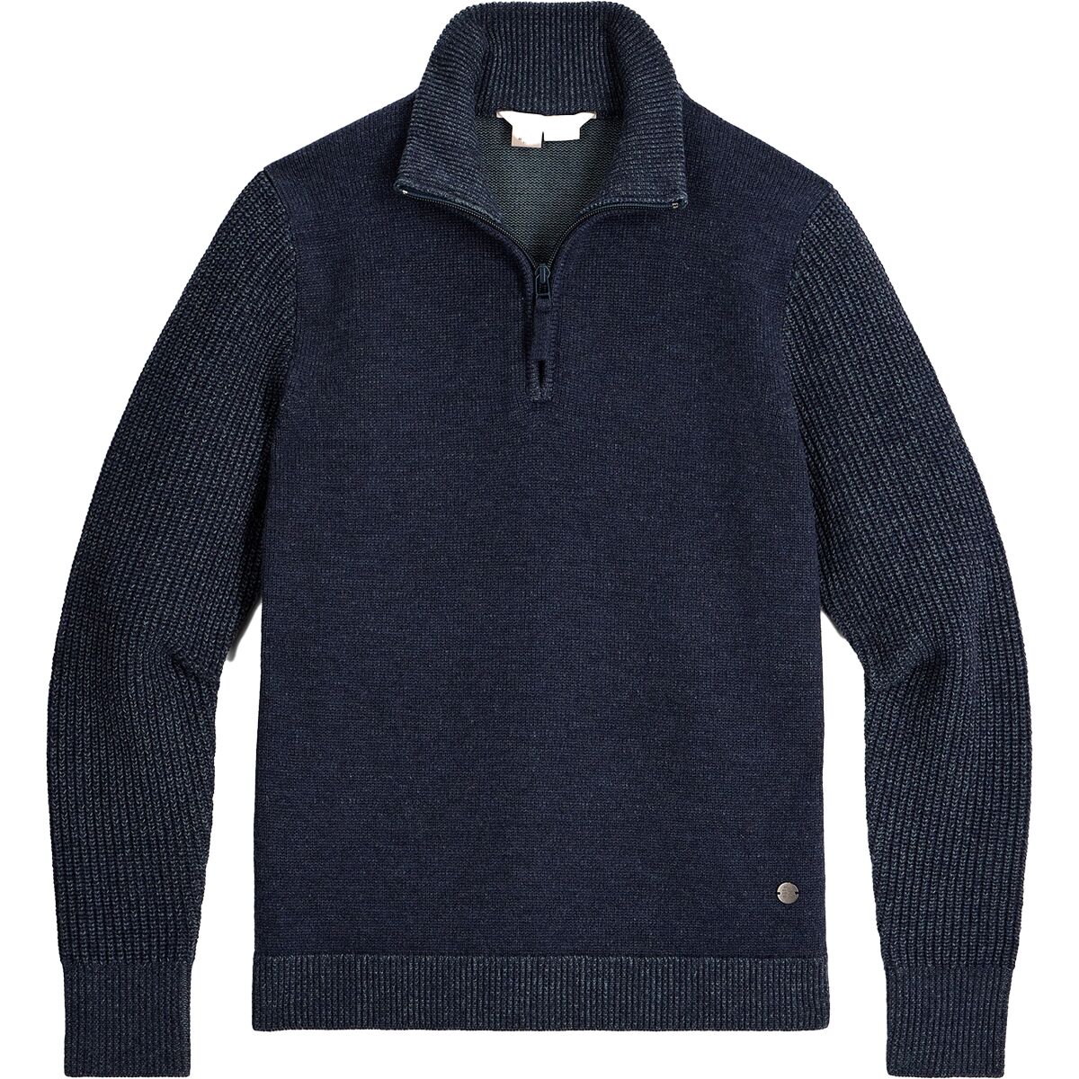 Image of Royal Robbins Westlands 1/4-Zip Sweater - Women's Deep Blue Heather, XL