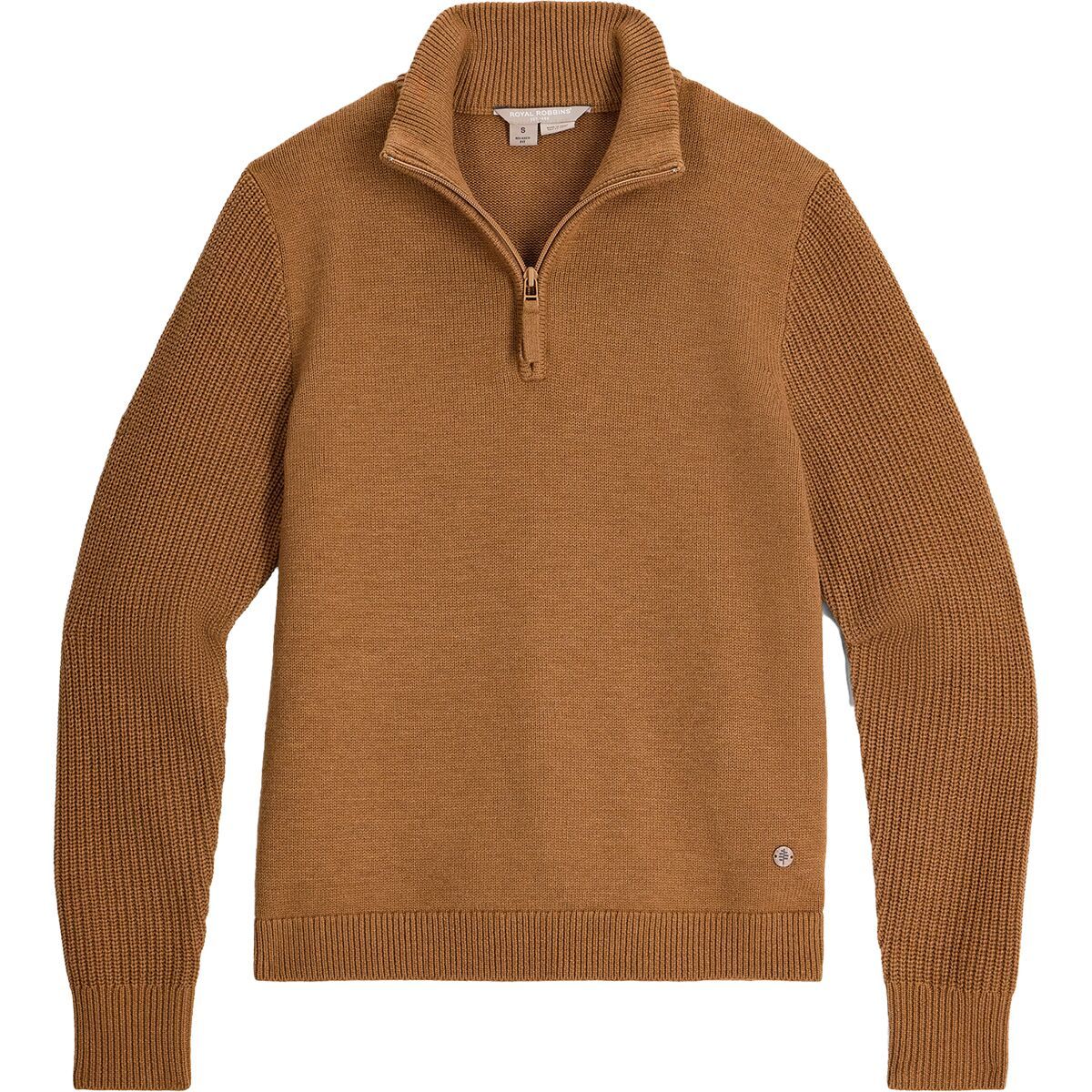 Image of Royal Robbins Westlands 1/4-Zip Sweater - Women's Tawny Heather, M