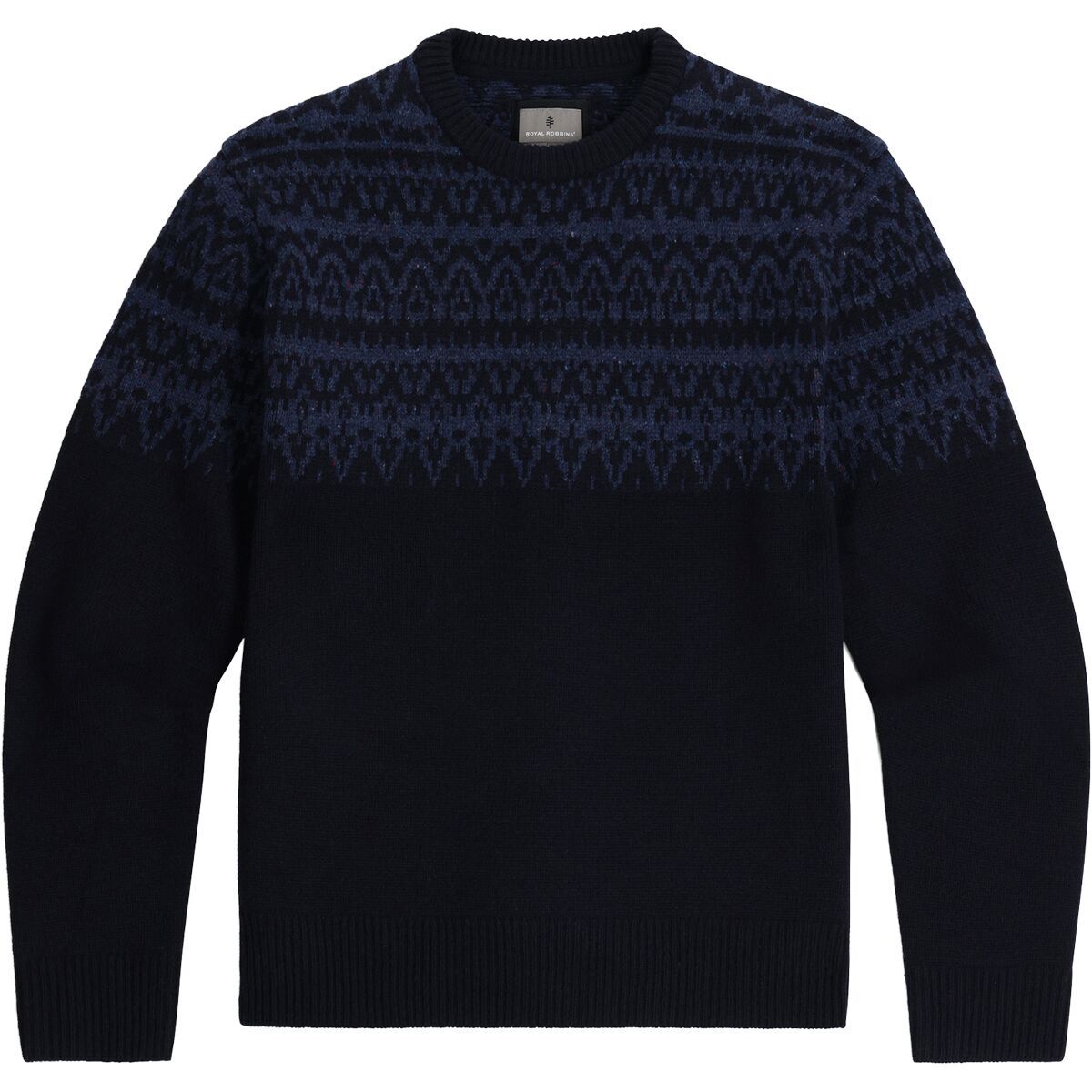 Image of Royal Robbins Arch Rock Long-Sleeve Crew Sweater - Men's Naval Lassen Pt, XXL