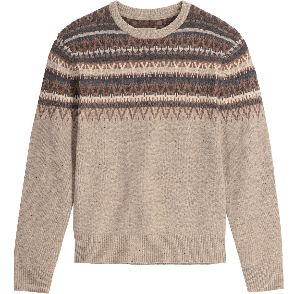 Image of Royal Robbins Arch Rock Long-Sleeve Crew Sweater - Men's Sandstone Mammoth Pt, XL