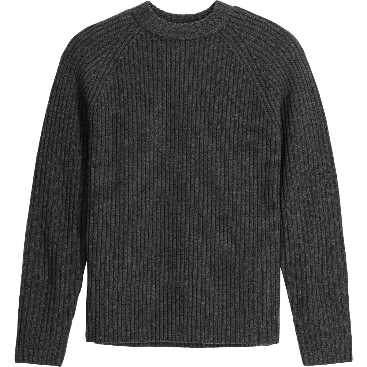 Image of Royal Robbins Rockcraft Wool Crew Sweater - Men's Charcoal Heather, XL