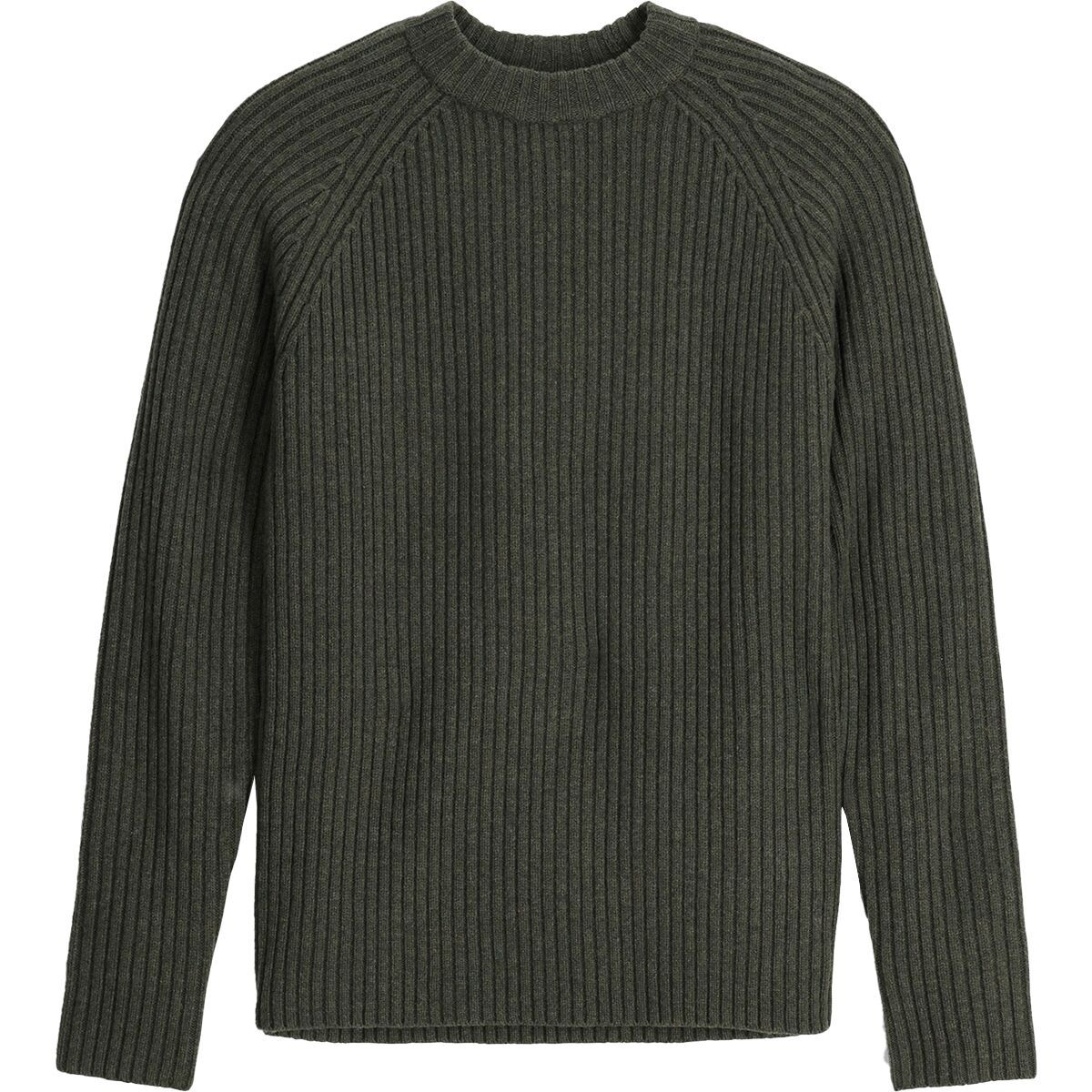 Image of Royal Robbins Rockcraft Wool Crew Sweater - Men's Everglade Heather, S