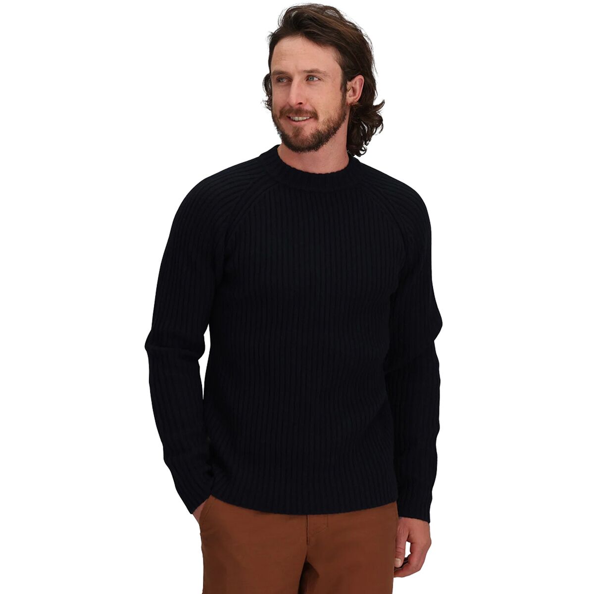 Image of Royal Robbins Rockcraft Wool Crew Sweater - Men's Naval, XL