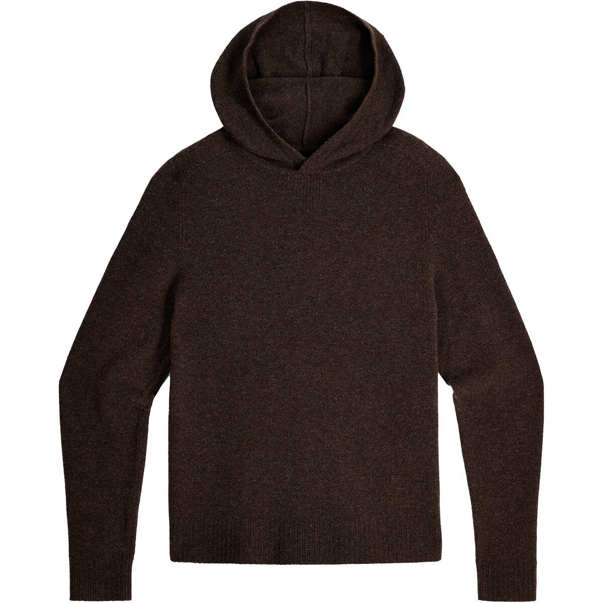 Image of Royal Robbins Rockcraft Wool Hoodie - Men's Turkish Coffee Heather, S