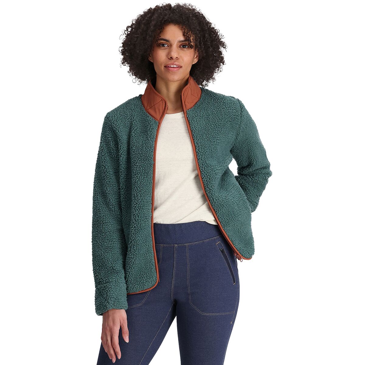 Image of Royal Robbins Urbanesque Jacket - Women's Sea Pine, S