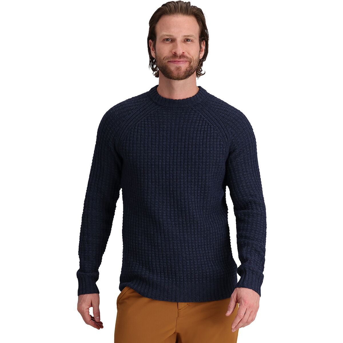 Image of Royal Robbins Westlands Crew Sweatshirt - Men's Deep Blue, XXL