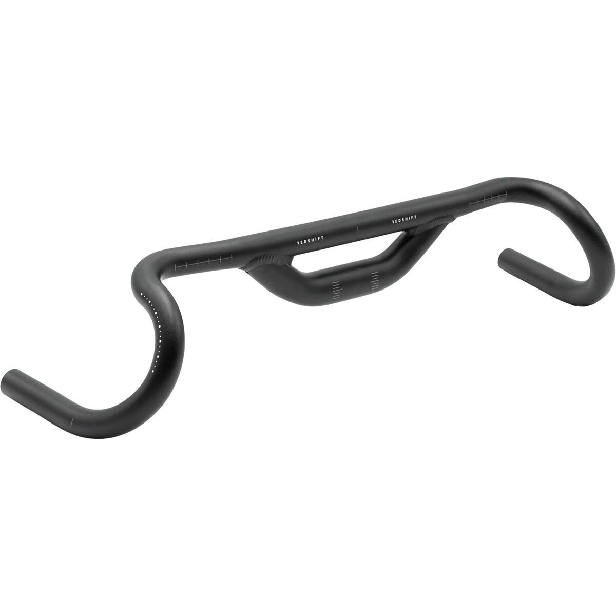 Image of Redshift Sports Top Shelf Drop Handlebar Black, 31.8mm Clamp, 44cm, 50mm Rise