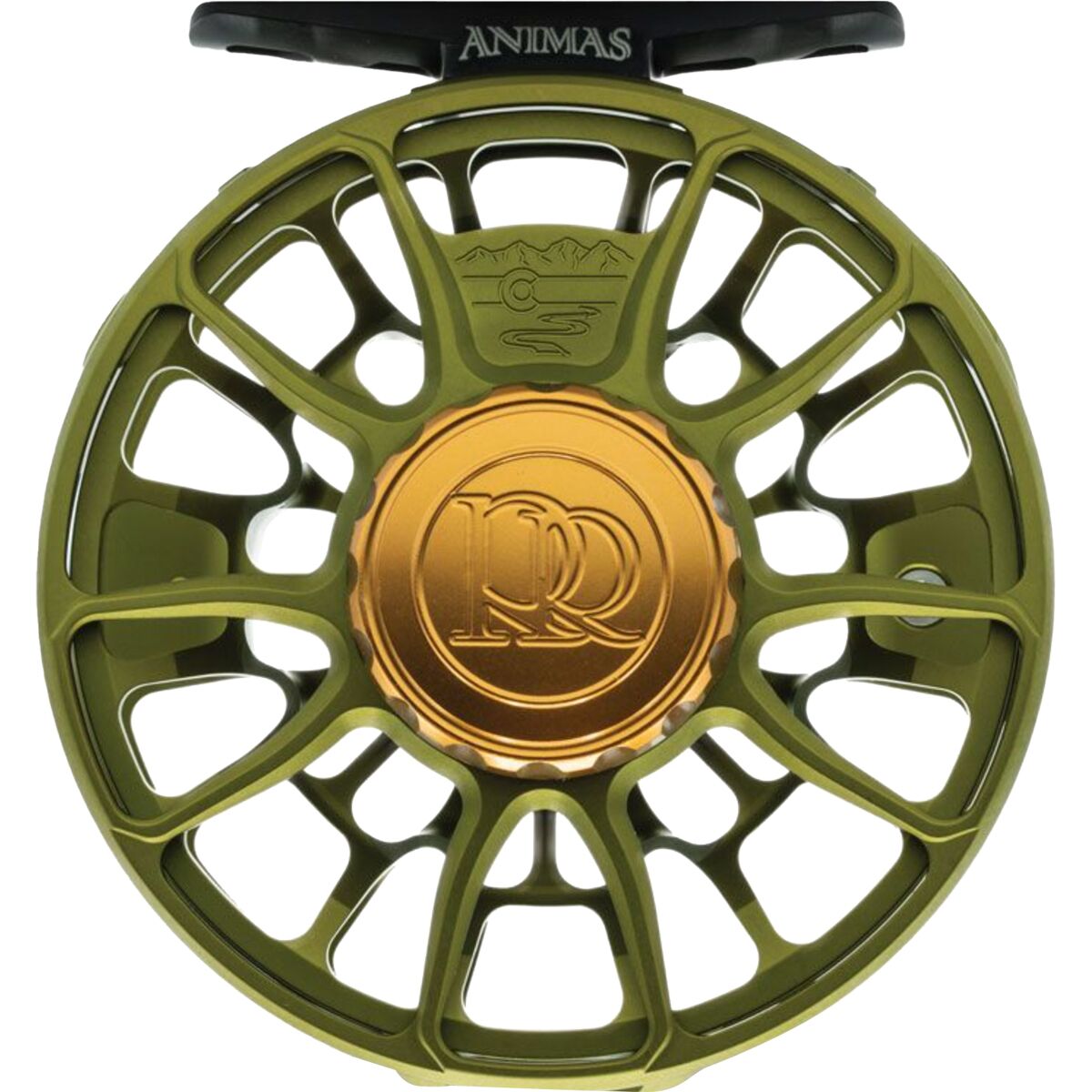 Image of Ross Animas Fly Reel Matte Olive, 4/5