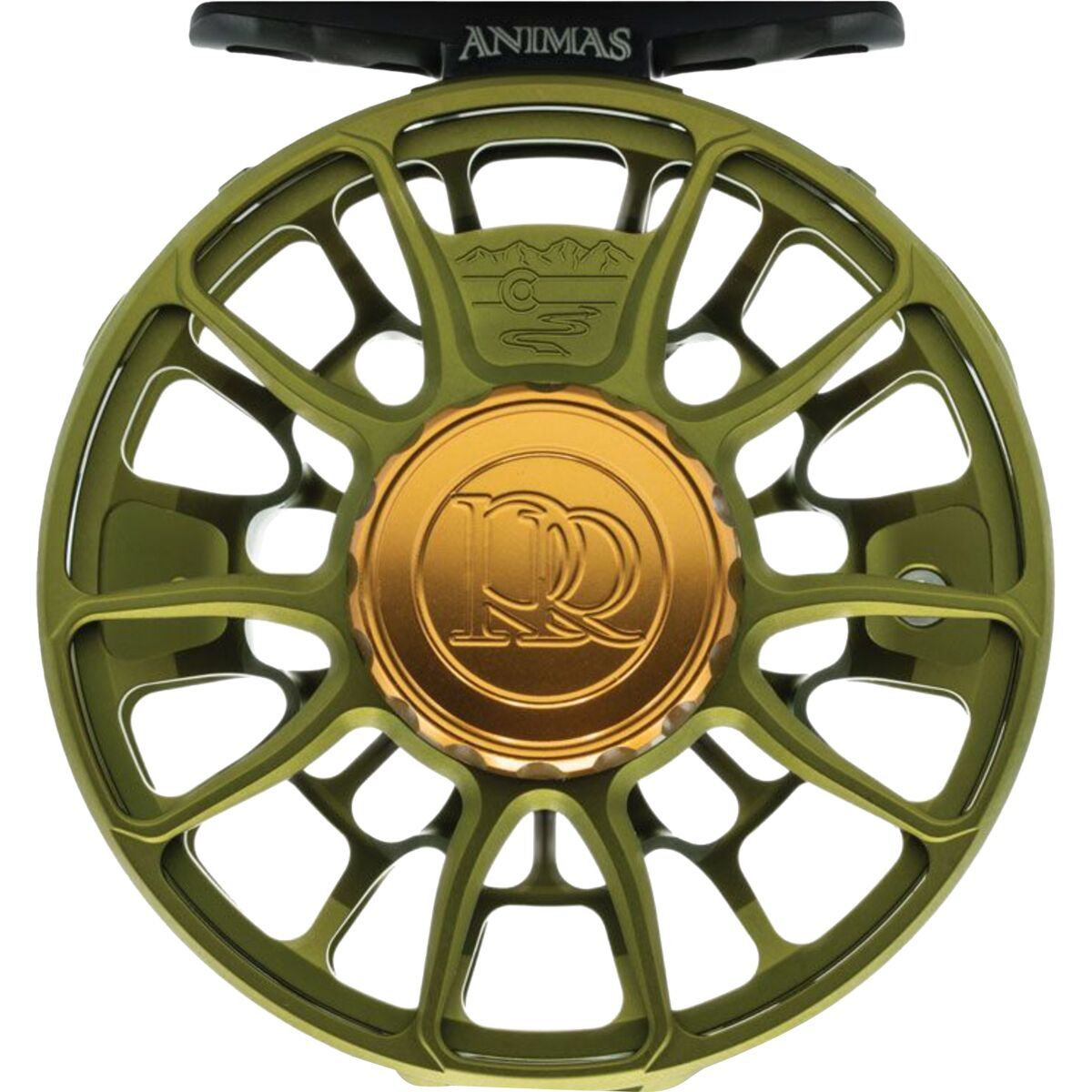 Image of Ross Animas Fly Reel Matte Olive, 4/5