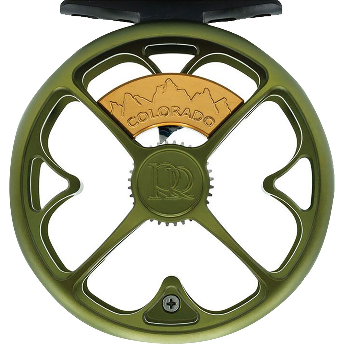 Image of Ross Colorado Reel Matte Olive, 2/3
