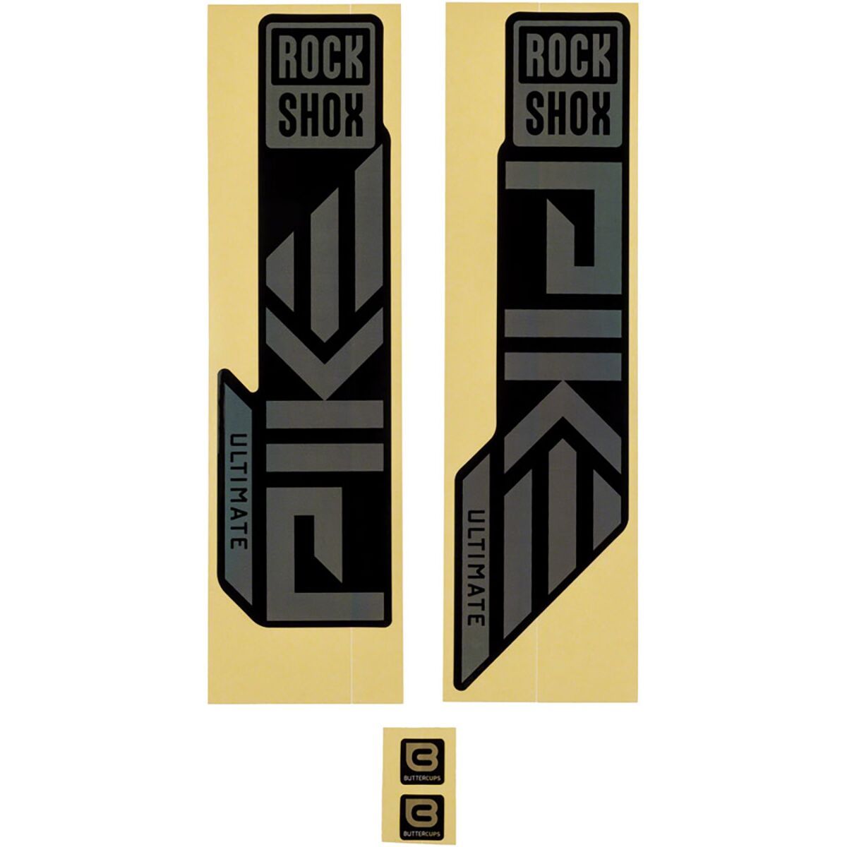 Image of RockShox Lyrik Ultimate Decal Kit Gloss Rainbow Foil, 2023+, One Size