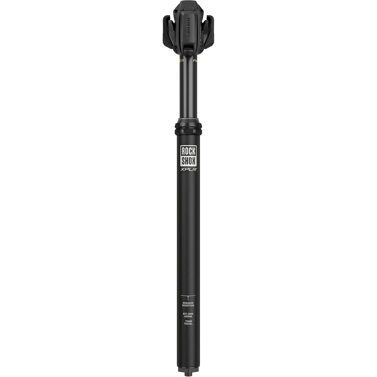 Image of RockShox Reverb XPLR AXS Dropper Seatpost Gen 1 Black, USB-C, 27.2mm, 50mm Travel, 350mm