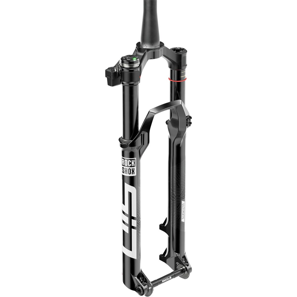 Image of RockShox SID Ultimate Flight Attendant 29in Boost Fork Gloss Black, USB-C, 120mm, 44mm Offset