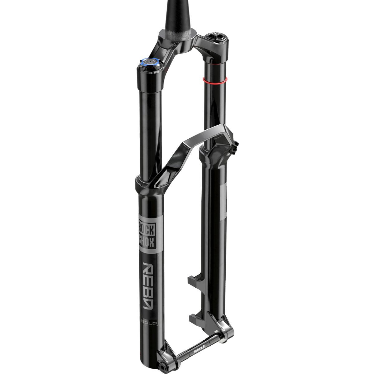 Image of RockShox Reba Gold Isolator 29in Boost Fork Black, 3-Pos Crown Lock, 130mm, 44mm Offset
