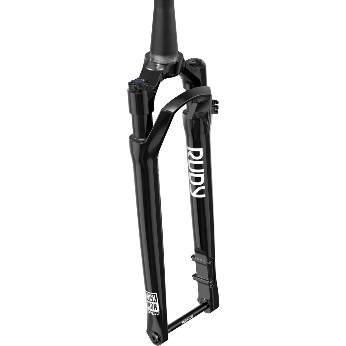 Image of RockShox Rudy Ultimate Race Day 2 Fork - 700c Gloss Black, 30mm Travel, 51mm Offset
