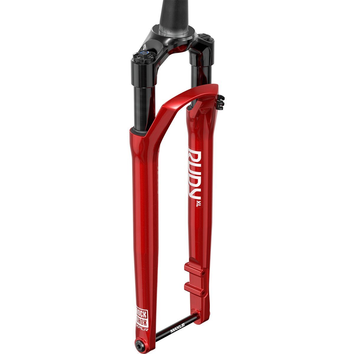 Image of RockShox Rudy XL Ultimate Race Day 2 Fork - 700c Electric Red, 60mm Travel, 45mm Offset