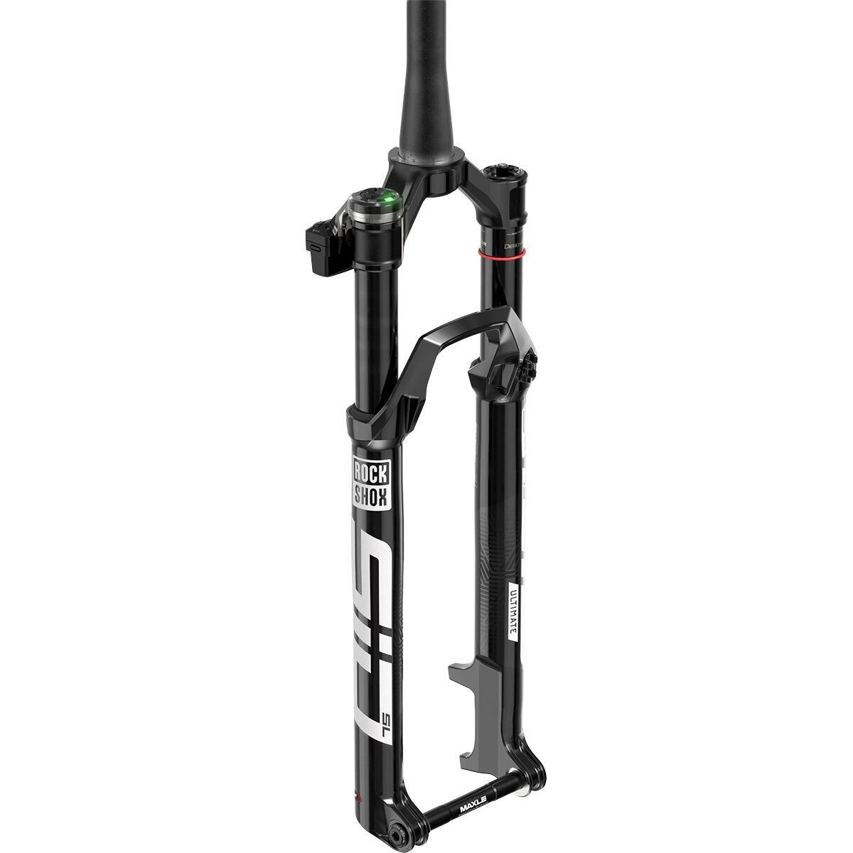 Image of RockShox SID SL Ultimate Flight Attendant 29in Boost Fork Gloss Black, 3-Pos Crown Lock, USB-C, 110mm, 44mm Offset