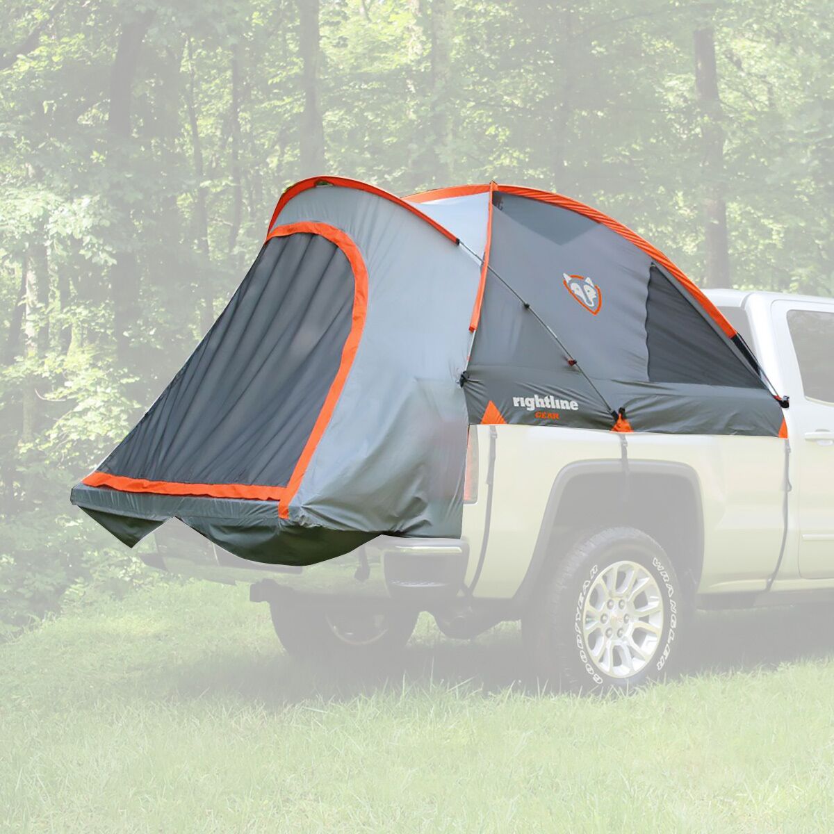 Rightline Gear Full Size Long Bed 8ft Truck Tent: 2-Person 3-Season